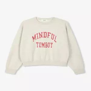 [톰보이] 마인드풀 톰보이 프린트 맨투맨 (9176122971)