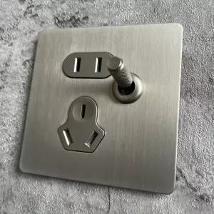 스테인리스 레버 스위치 산업용 방식 보드 벽 레트로