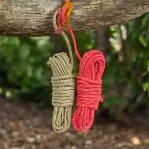 캠핑 로프 타프 스트링 4M 땅콩 스토퍼 포함 (WFKADOI)