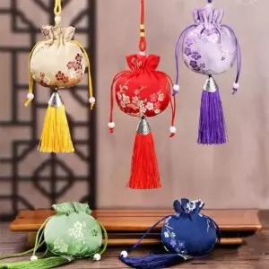 복주머니 설 추석 전통 선물 공예 포장 미니 새해 (WFKAEF3)