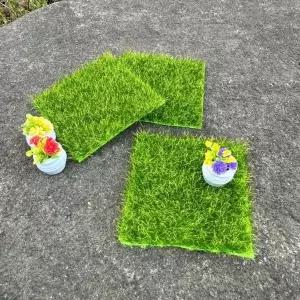 테라리움 장식품 인조잔디 미니 텃밭 조경 소품 7.5cm x (WFKAWSG)