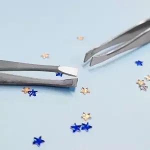 속눈썹 부착용 네일 정밀 스티커 핀셋 눈썹정리 (WFKAMOY)