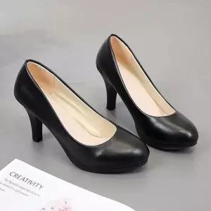 [하프클럽/]매혹 여름 하이힐 베이직 면접 하이힐 스웨이드 여성