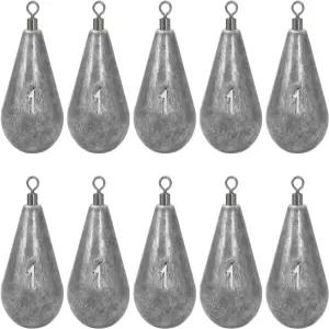 블루윙 캐스팅 스위블 벨 싱커스 낚시 무게 1 /2oz-8oz 드롭 샷 딥시 납 소금물