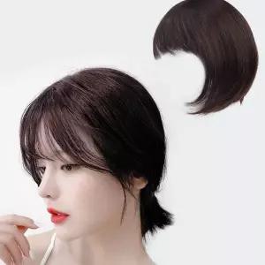 [하프클럽/]가발 여자가발 여성가발 정수리가발 앞머리 붙임
