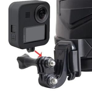 호환 오토바이 헬멧 턱 스탠드 마운트 거치대  고프로 히어로 11 블랙 풀 페이스 Yi DJI Go Pro 액션캠 액