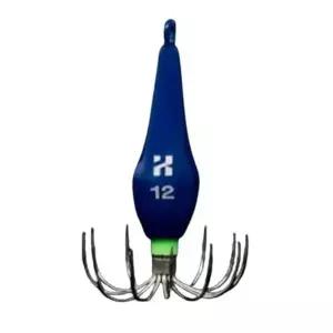 카즈미 에기 쭈꾸미 미끼 낚시 바늘 에기 블루 12호 (WFKBIGE)