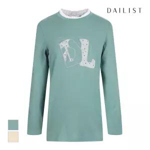 [데일리스트]레이스배색 티셔츠___MDBALYS1331