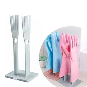 ( )고무장갑 건조대 행주 주방 공간 싱크대 정리