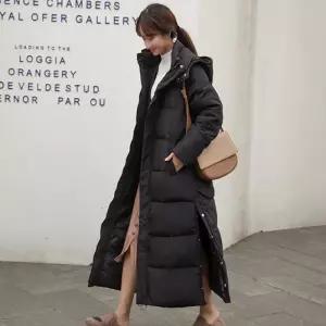 여성 롱패딩 코트 후드 오버핏 겨울 방한 따뜻한 맥시 점퍼