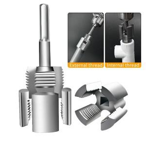 라포드호환 PPR 파이프 나사 가공 도구 (1/2