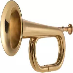 부티 B 플랫 호른 버글 학교 밴드 기병 군악대를 위한 마우스피스가 있는 트럼펫 브라스 호출