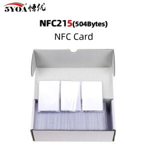 TaGM호환o 포럼  2 스티커 태그 215 칩용 50개 NTAG215 NFC 카드