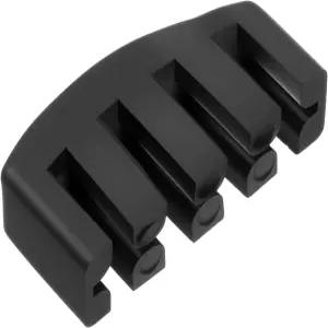 첼로 음소거 고무 연습 액세서리 블랙