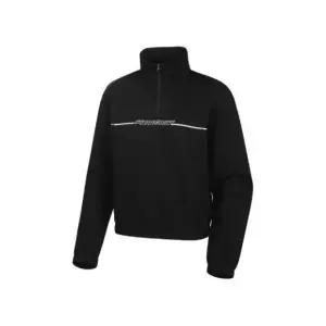 [다이나핏]YWU24247Z1 LIFT 리프트 여성 크롭 맨투맨 Black 681390