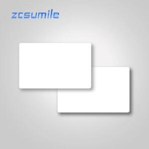 10피스/lot nfc 213 sticker 13.56mhz Rfid white PVC Blank Card Contactless IC NFC tag for all enabled