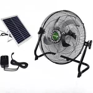 광 충전 팬 모자 차양 USB 선풍기 캠핑용 캠핑