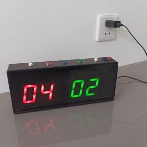 전자 점수판 농구 스코어판 시합 디지털점수판 스코어보드 게임 LED 점수 축구 디지털