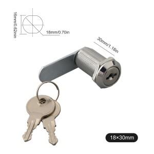 16/20/25/30mm 캠 실린더 잠금 도어 캐비닛 사서함 자물쇠 서랍 찬장 상자 가구 하드웨어에 대 한 스틸 키