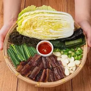 [신선하랑]포항 구룡포 완전손질 진공 꽁치과메기5미(프리미엄야채세트)