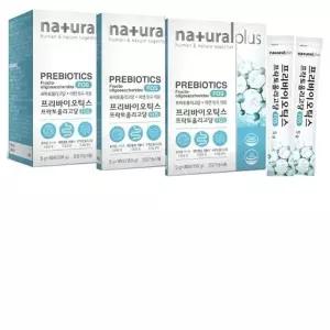 내츄럴플러스 프리바이오틱스 프락토올리고당 FOS 5g x 30포 2+1 총3개