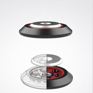 HIFI 오디오 스피커 앰프 프리 DAC CD 플레이어 세라믹 충격 비드 발 피트 패드 스파이크 절연 스탠드 X-PA