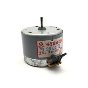 EG-530YD-2BH 메탈 530 더블 스피드 리버스 모터 CCW 12VDC 2000-4000RPM 오디오 카세트 테이프 데크 녹음