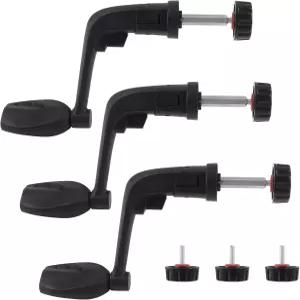 Cionyce 3 PCS 플라스틱 전동 핸들 낚시 릴 회전 크랭크 록 암 노브 수리 부품 교체