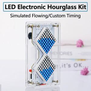 LED 도트 매트릭스 전자 모래시계 회로 중력 감지 DIY 납땜 연습 키트