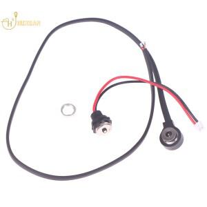 2.8A 12V 회로 자기 충전 커넥터 케이블 방수 남성 여성 웨어러블 Deivce 용 숏 헤드 날짜 와이어 방지