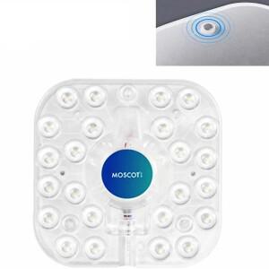 AC220V LED 모듈 소스 천장 36W 24W 18W 12W 링 패널 사각형 빛 보드 자석 포함