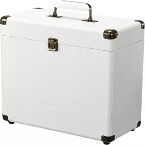 코스트라비오 비닐 레코드 보관 홀더 디스플레이 박스 앨범 보관함 이동 30개 이상의 귀중한