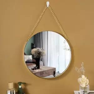 걸이 체인 거울 원형 (WFKBJTW)