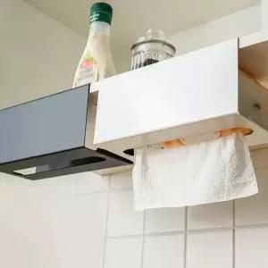 케이스 스탠 휴지걸이 키친타올 벽걸이 무타공 곽티슈 (WFKB5VI)