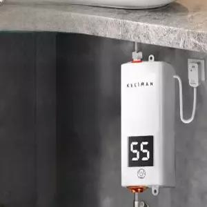 순간온수기 캠핑 카라반 컨테이너 인버터 정온 가변 온도 전기 온수 히터 벽부착 형