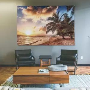 L 패브릭 코코넛비치 포스터 대형 (WFKBJY5)