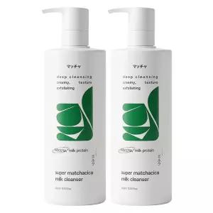 라뮤셀 슈퍼 말차시카 밀크 클렌저 400ml X 2개