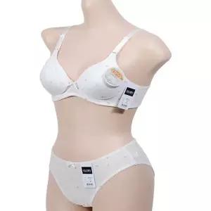 [하프클럽/]별무늬 노와이어 주니어 브라팬티세트 A컵 3단계 브라팬티