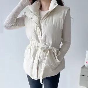 여성 겨울 오리털 경량 패딩 조끼 베스트 VE0060S