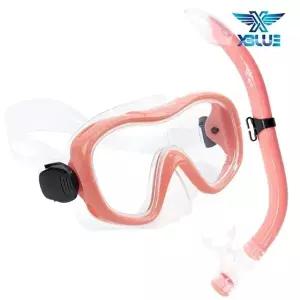 [셀러허브 스포츠레저]XBLUE 레저용 마스크 스노클세트 N155219 휴가용품