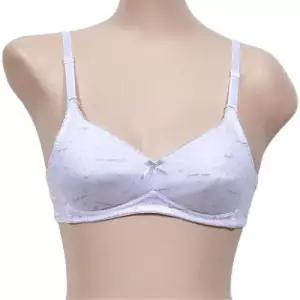 발랄한 면원단 주니어 AA컵 노와이어 브라 WFIPU7N