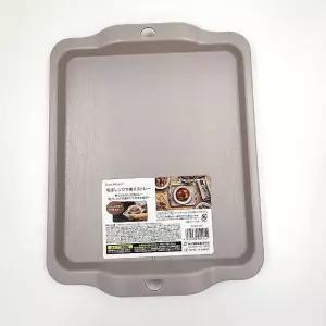 고품질 일본제 전자레인지 원형 트레이 2종 사각형 안전한 (WFKBP1H)