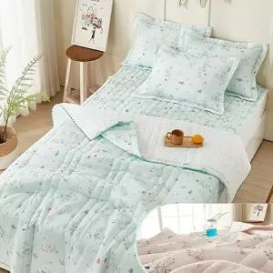 J리빙 스티 리플 아사면 이불패드세트 SS 2컬러 (KYR-WC4A00E)