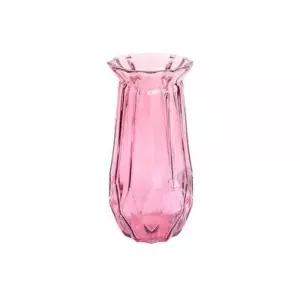 [에이치플러스몰]bns 인테리어 유리 화병 대 핑크 꽃꽂이 인테리어화병