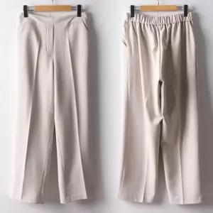 빅사이즈 512 뒷밴딩기모스판슬랙스 DLTF971