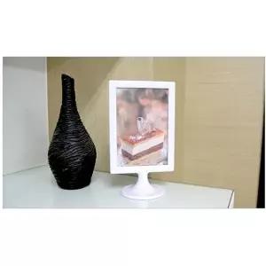 포토프레임 1p 흰색 액자 탁상액자 테이블액자 (KYR-W609CFC)