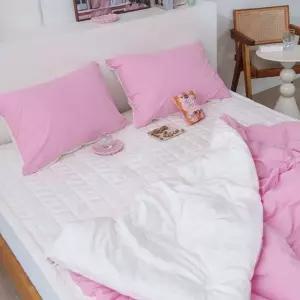 호텔 겨울 극세사 이불패드세트 Q 따뜻한 침구 베딩 (WFKBM8O)