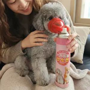 강아지 산소캔 반려동물 산소호흡기 반려견 고양이 휴대용 산소통 816ml