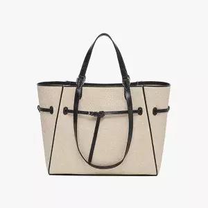 [이네스바이]카미유 쇼퍼백 라피아 ICM4500BFL