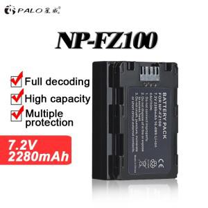 1-4pcs 2280mAh NP-FZ100 NP 배터리 + LCD 듀얼 USB 충전기 소니 A6600 a7m3 a9